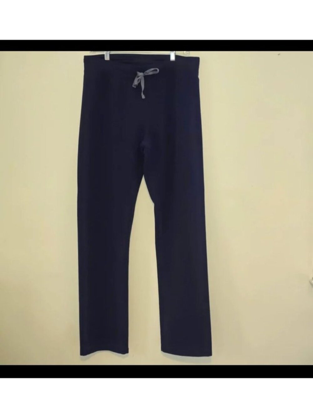 Figs Womens Livingston Navy Blue Technical Collection Scrub Pants L/P - Picture 2 of 10